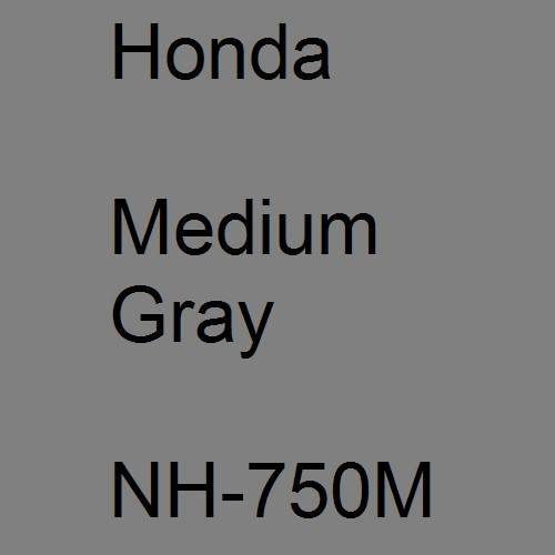 Honda, Medium Gray, NH-750M.